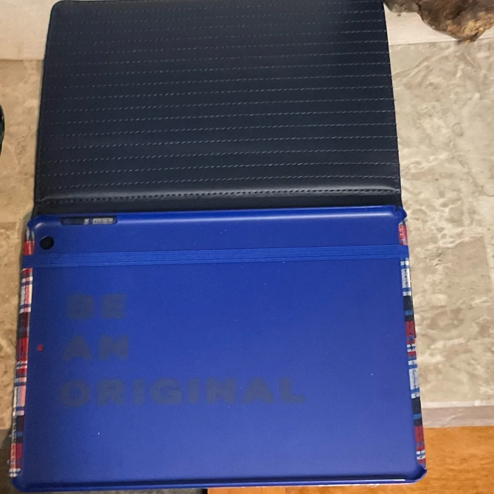 Plaid Tablet Case 9” x 6.5”